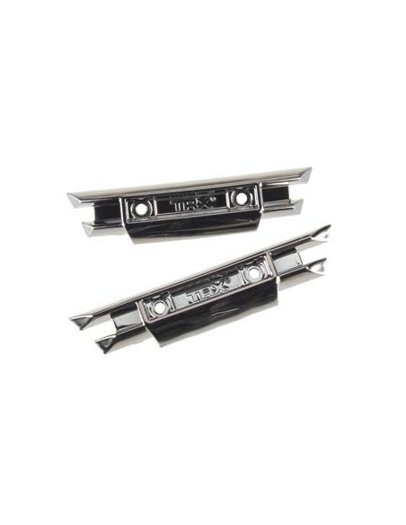 Bumpers, front & rear (black chrome)