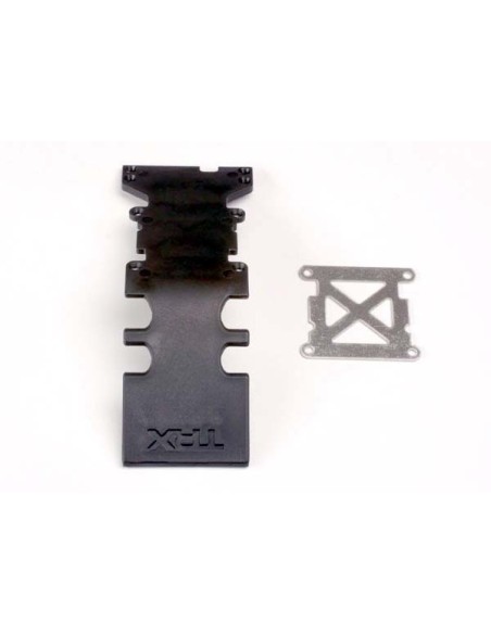 4938 G5 Placa protecção, traseira plastico (preto)/ placa de