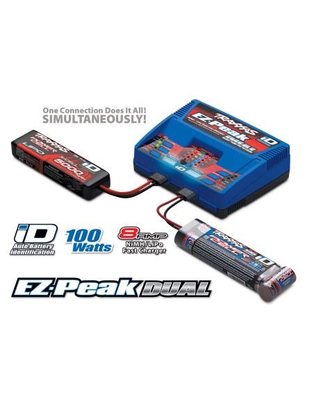 2972 EZ-Peak Dual 8-amp 100 Watt NiMH/LiPo ID