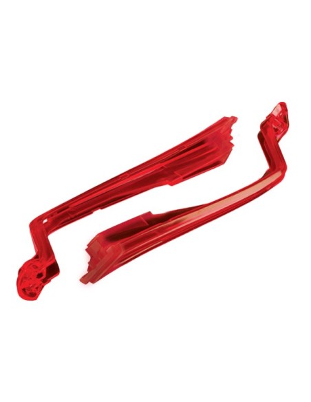 LED lens, front, red (left & right)