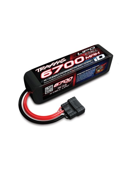 Traxxas LiPo 14.8v 4-Cell 6700mAh 25C Battery