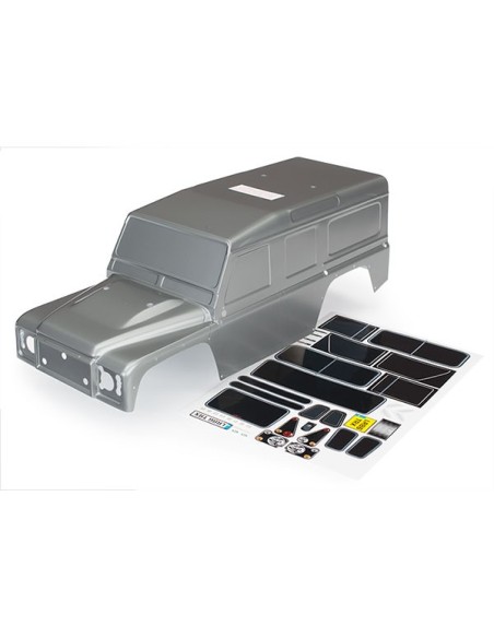 Body, Land Rover Defender, graphite silver TRX4