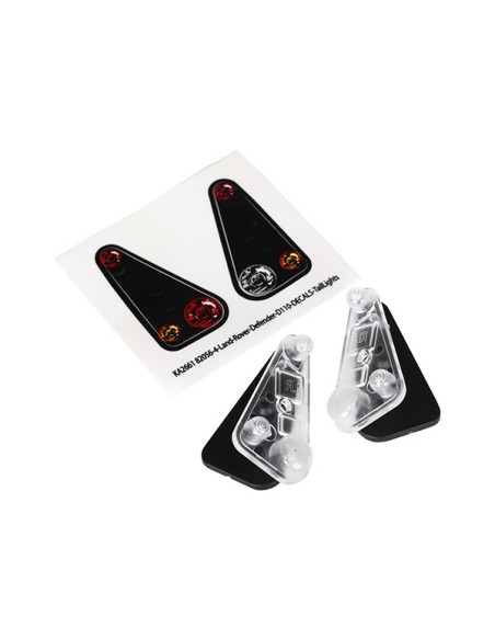 TRX4 Tail light housing (2)/ lens (2)/ decals