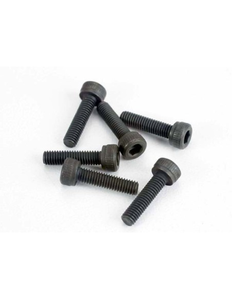 Head screws, 3x12mm cap-head machine (hex drive) (6)