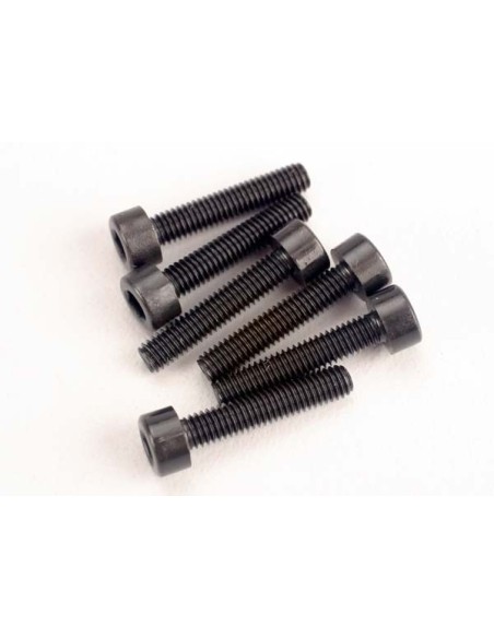 Head screws, 3x15mm cap-head machine (hex drive) (6)