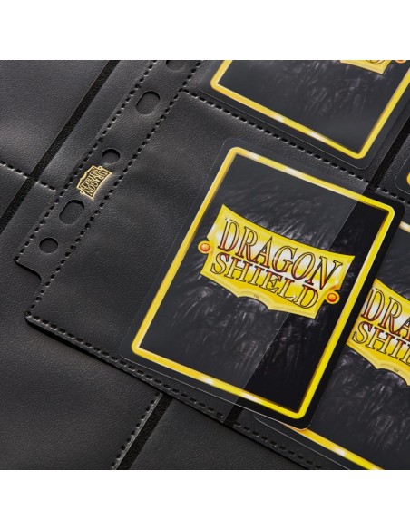 Dragon Shield 18-POCKET PAGES Black (50)