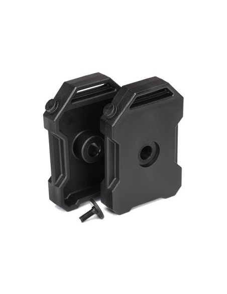 TRX4 Fuel canisters (black) (2)