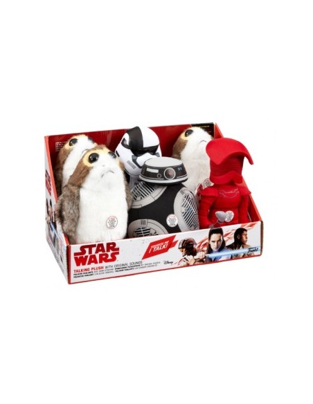 Star Wars: EPVIII Premium Medium Talking Plush Assortment