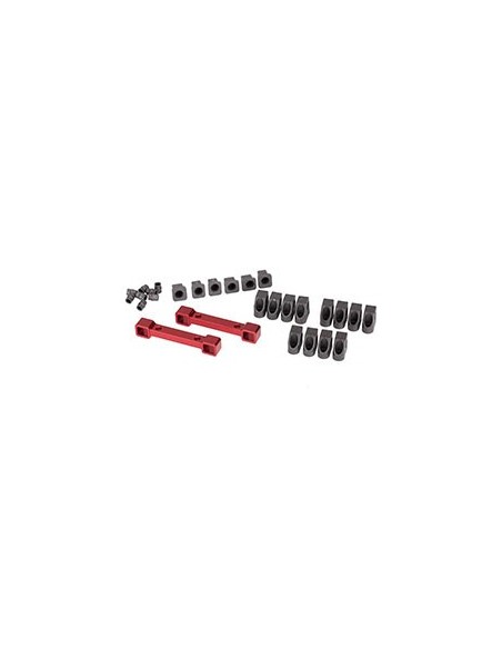 Bumper D-rings, red (front or rear) TRX4