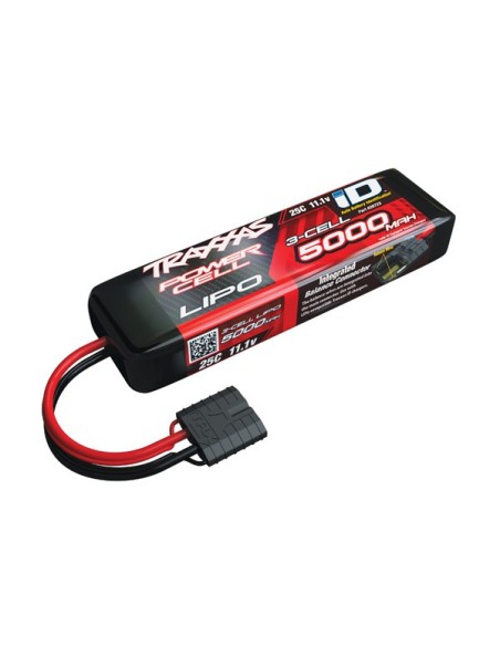 5000mAh 11.1v 3-Cell 25C LiPo ID Battery