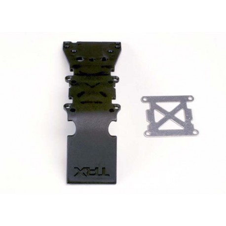 Skidplate, front plastic (black)