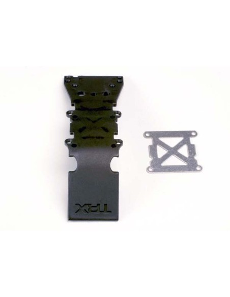Skidplate, front plastic (black)