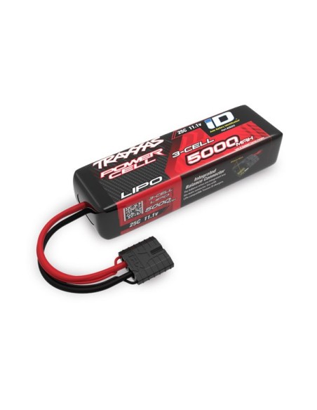 5000mAh 11.1v 3-Cell 25C LiPo ID Battery