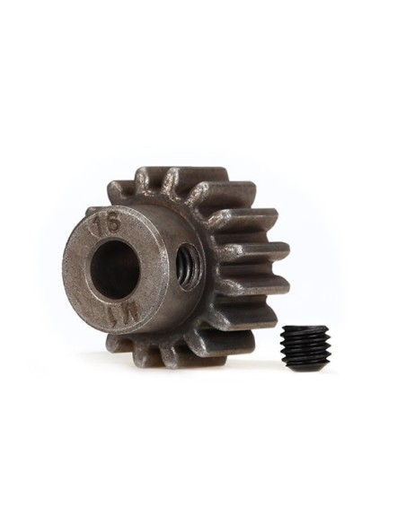 Gear, 16-T pinion (1.0 metric pitch) (fits 5mm shaft)