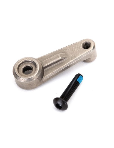 Servo horn, steering, metal/ 3x14 BCS (1)