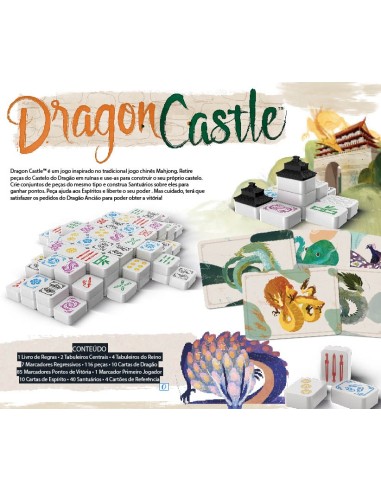 Dragon Castle Jogo de Tabuleiro (PT)