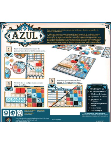Azul Jogo Tabuleiro (PT)