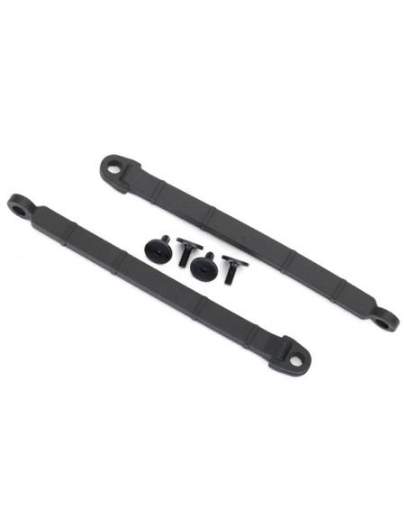 Limit strap, rear suspension (2)/ 3x8 flathead screw (4)