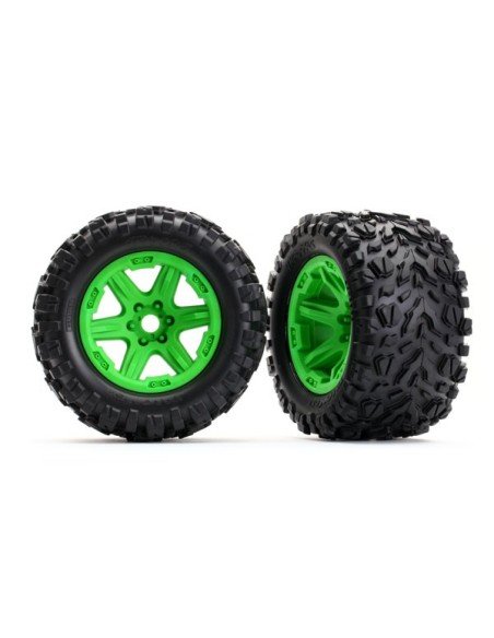 Tires & wheels, assembled, glued