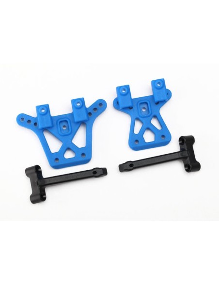 Shock tower, front (1), rear (1)/ shock tower brace (2)