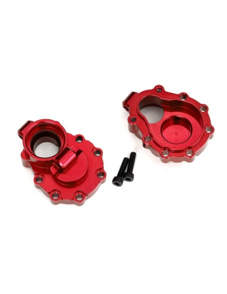 Portal housings, inner (rear), 6061-T6 aluminum Red
