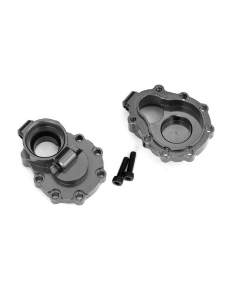 Portal housings, inner (rear), 6061-T6 aluminum (charcoal)