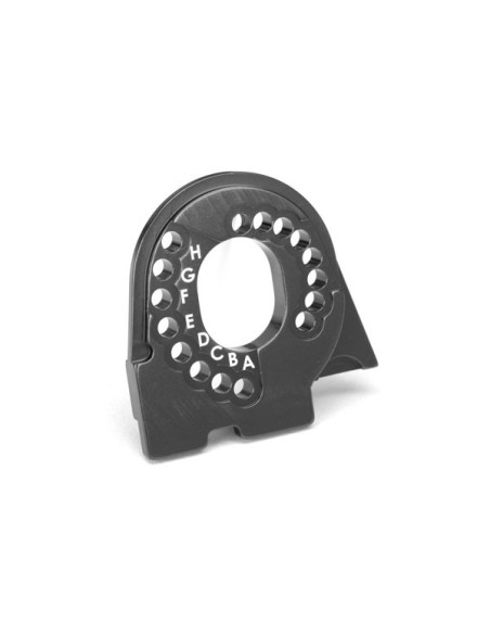 Motor mount plate TRX-4 6061-T6 aluminium Charcoal