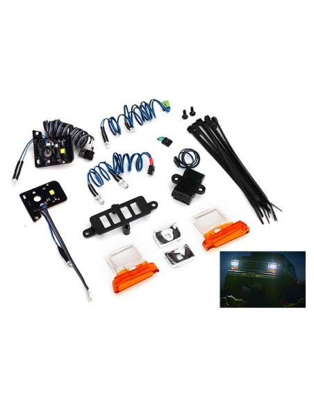 LED light set (contains headlights, tail lights, side marker