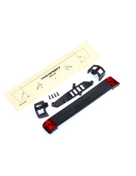 Tailgate panel/ tailgate retainers (2) TRX4