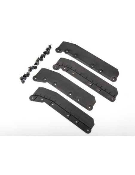 Fender extensions (4)/ 3x8 flat-head screws (24)