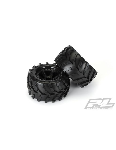 Masher 2.8 (Traxxas Style Bead) All Terrain Tires Mounted
