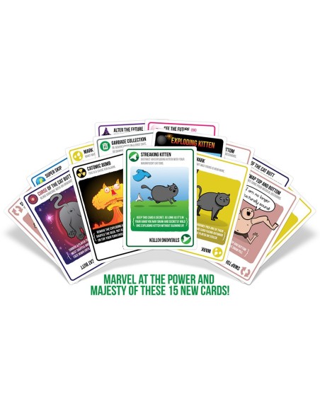 Streaking Kittens: Exp 2 Exploding Kittens