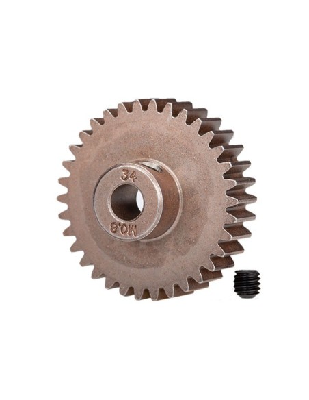 Gear, 34T pinion (0.8 metric pitch, compatible with 32P)