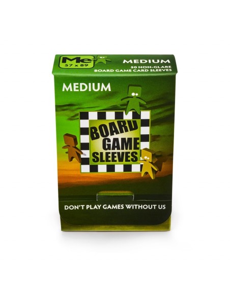 Medium Board Game Sleeves NonGlare 57x89 (50)