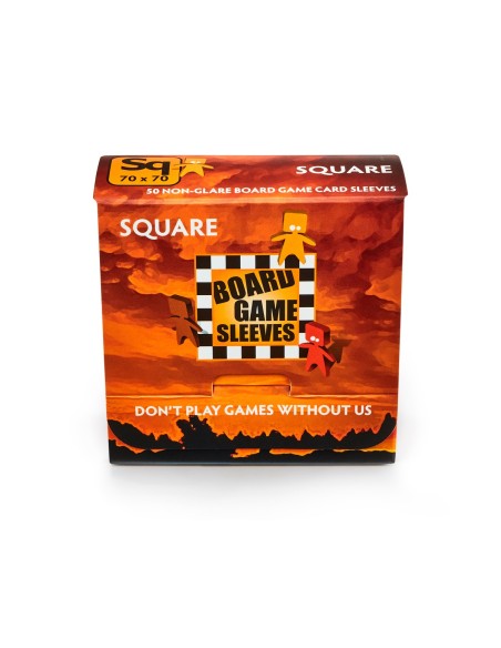 Square Board Game Sleeves NonGlare 70x70 (50)