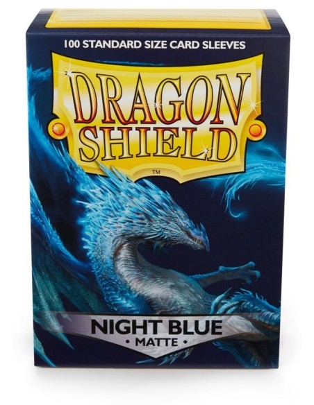 Dragon Shield Sleeves MATTE (100) Night Blue