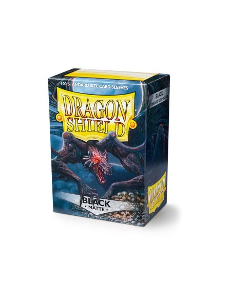 Dragon Shield Sleeves MATTE (100) Black