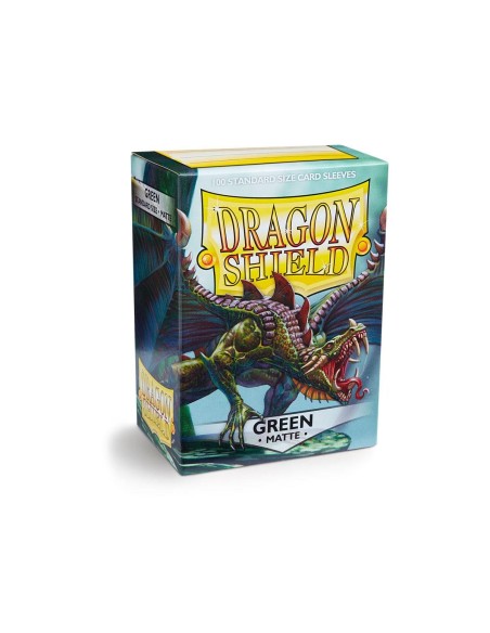 Dragon Shield Sleeves MATTE (100) Green