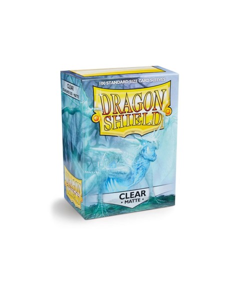 Dragon Shield Sleeves MATTE (100) Clear