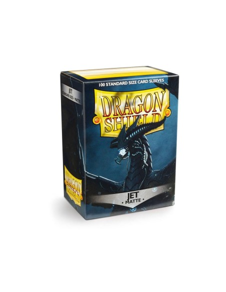 Dragon Shield Sleeves MATTE (100) Jet