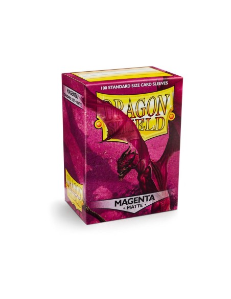 Dragon Shield Sleeves MATTE (100) Magenta
