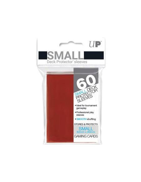 Ultra Pro Solid Sleeves SMALL Red