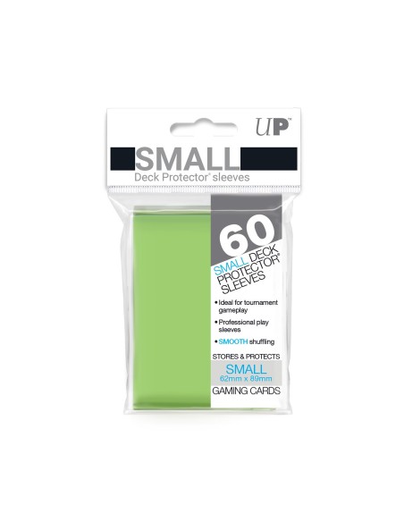 Ultra Pro Solid Sleeves SMALL Lime Green