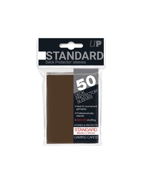 Ultra Pro Solid Sleeves Standard (50) Brown