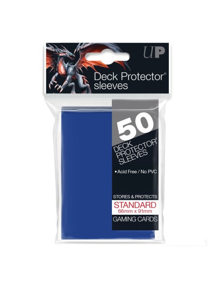 Ultra Pro Solid Sleeves Standard (50) Blue
