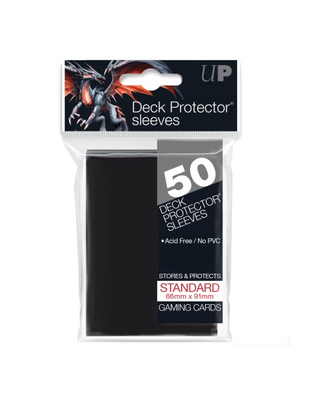 Ultra Pro Solid Sleeves Standard (50) Black