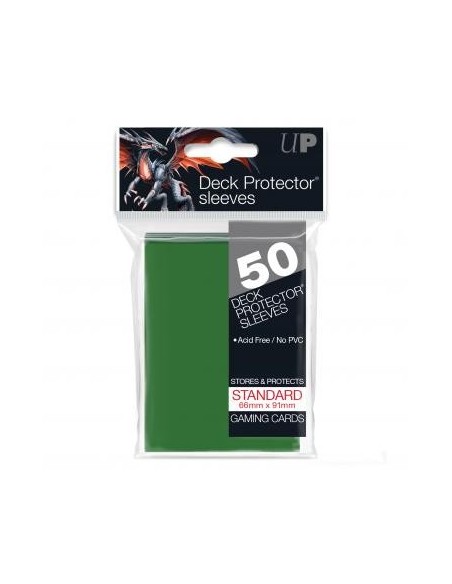 Ultra Pro Solid Sleeves Standard (50) Green