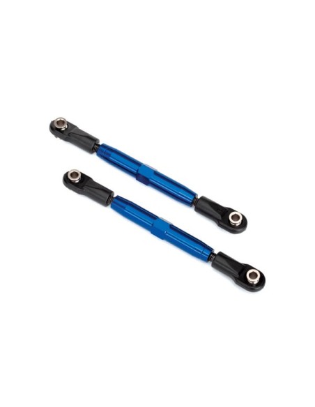 Camber links, rear 73mm (blue-anodized, aluminum)