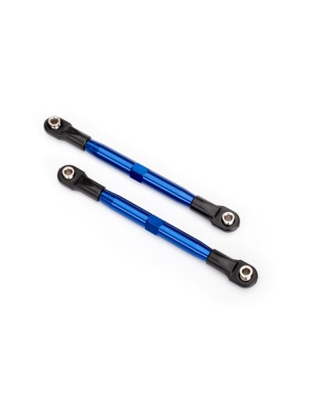 Toe links 87mm F/R (blue-anodized, aluminum)