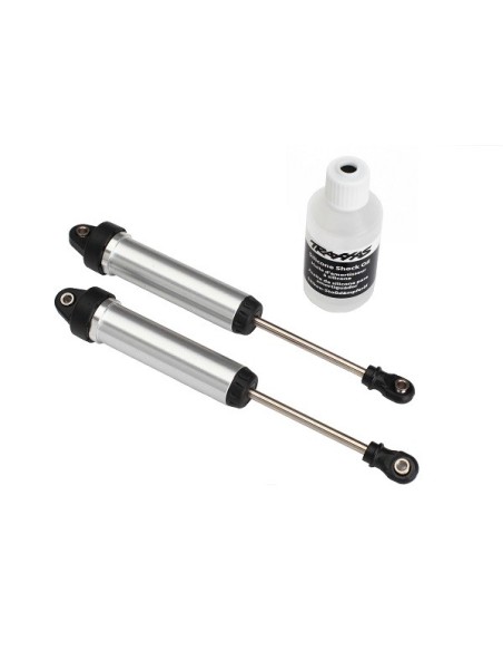 Shocks GTR 134mm Aluminum Silver no thread